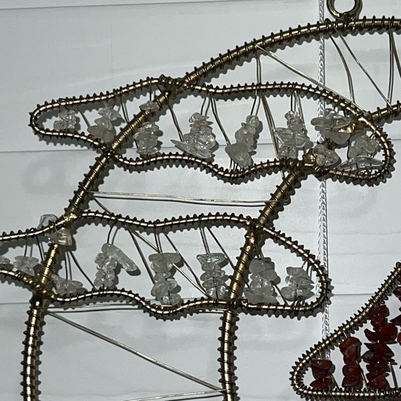 Celestial Moon & Crystal Mushroom Hanging Decor - Picture 4 of 5